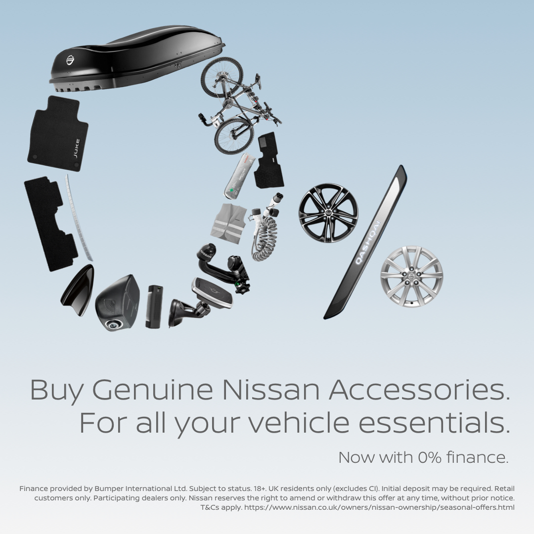 0% Finance on accessories 